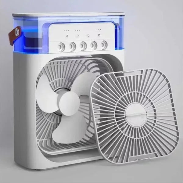 Ventilador de Ar com Umidificador Portátil ICE - Agora você não vai mais derreter nesse verão