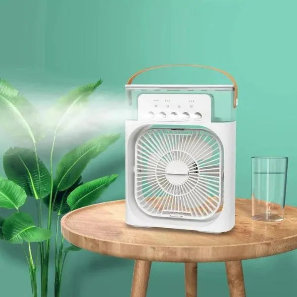 Ventilador de Ar com Umidificador Portátil ICE - Agora você não vai mais derreter nesse verão